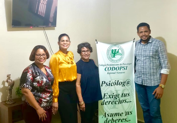 Presidenta del CODOPSI, Abril Arias, Refuerza Vínculos con la Regional del Noroeste en Santiago de los Caballeros